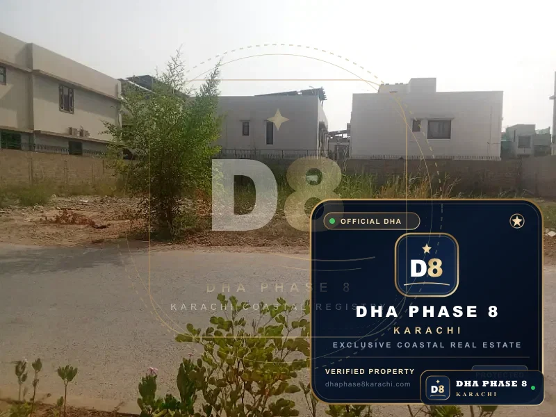 1,200 Sq Yd Residential Plot for Sale in Phase 8, DHA Phase 8