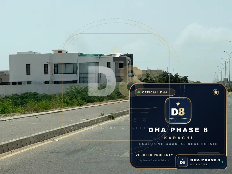 600 Sq Yd Residential Plot for Sale in Zone E, DHA Phase 8