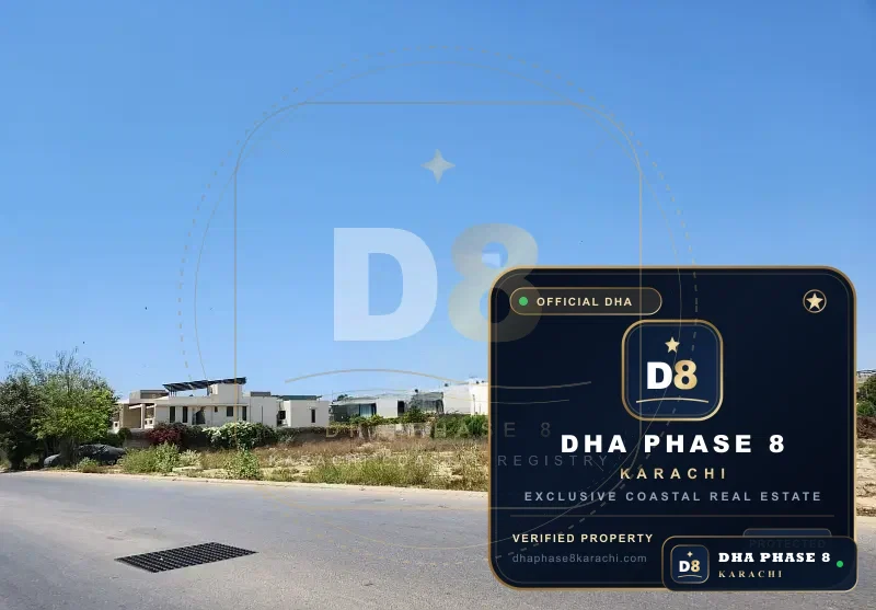 1,000 Sq Yd Residential Plot for Sale in Zone E, DHA Phase 8