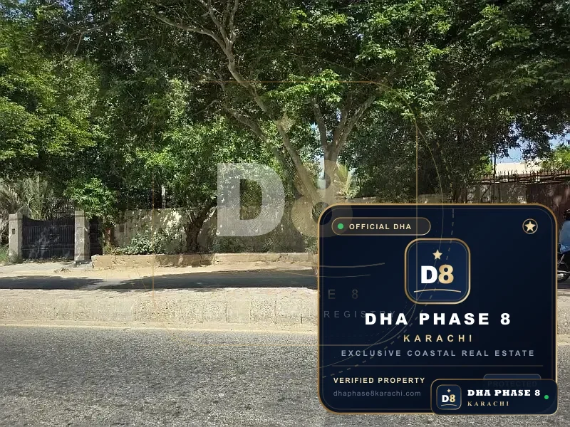 500 Sq Yd Residential Plot for Sale in Zone B, DHA Phase 8