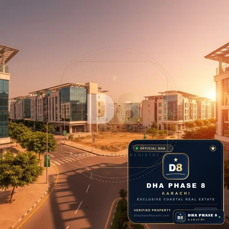 200 Sq Yd Commercial Plot for Sale in Al-Murtaza Commercial, DHA Phase 8