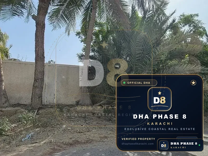 1,000 Sq Yd Residential Plot for Sale in Zone E, DHA Phase 8