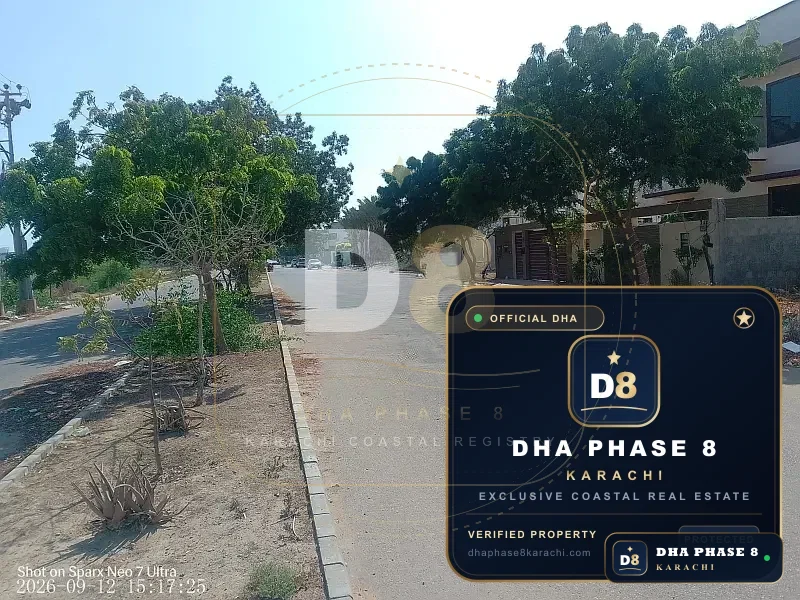 1,000 Sq Yd Residential Plot for Sale in Phase 8, DHA Phase 8