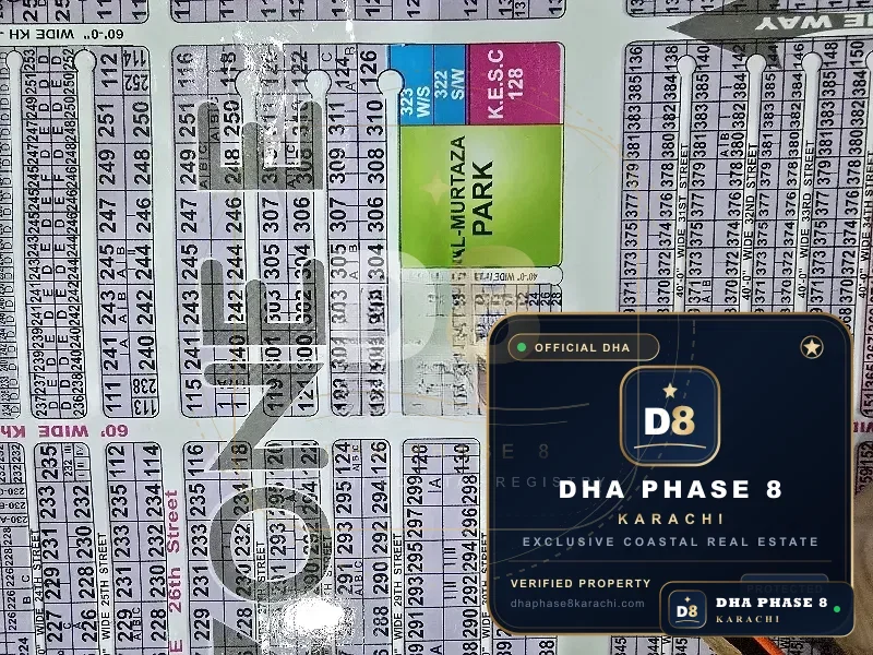 500 Sq Yd Residential Plot for Sale in Zone E, DHA Phase 8