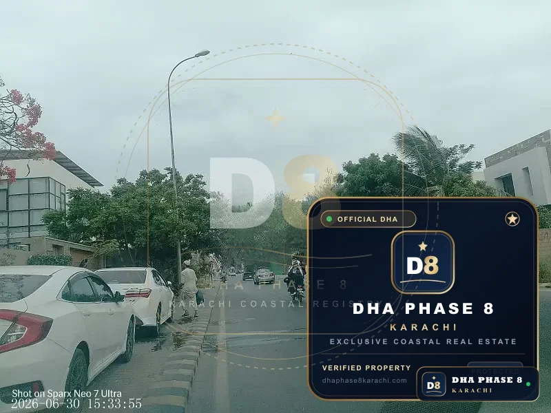 600 Sq Yd Residential Plot for Sale in Phase 8, DHA Phase 8