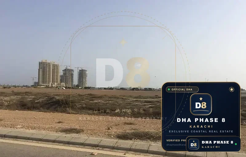 500 Sq Yd Residential Plot for Sale in Phase 8, DHA Phase 8