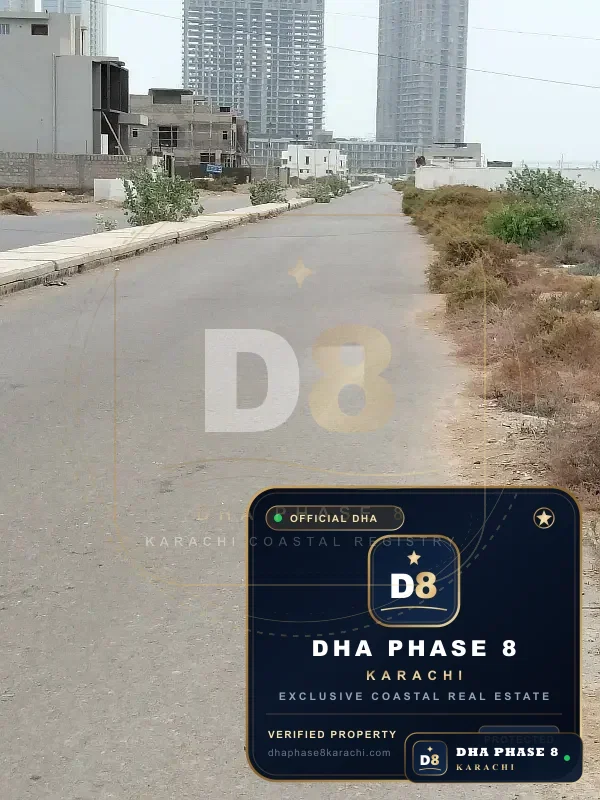 2,000 Sq Yd Residential Plot for Sale in Phase 8, DHA Phase 8