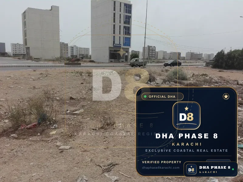 200 Sq Yd Commercial Plot for Sale in Al-Murtaza Commercial, DHA Phase 8 | Corner Location