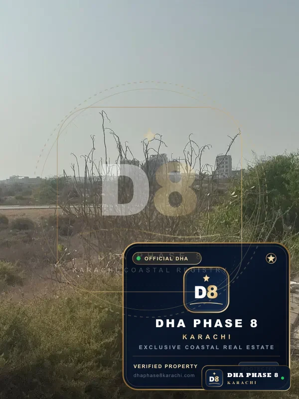 2,000 Sq Yd Residential Plot for Sale in Zone E, DHA Phase 8
