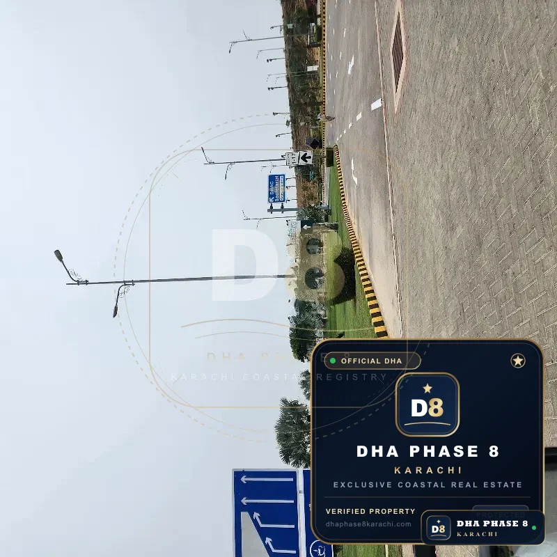 1,000 Sq Yd Commercial Plot for Sale in Zone A, DHA Phase 8