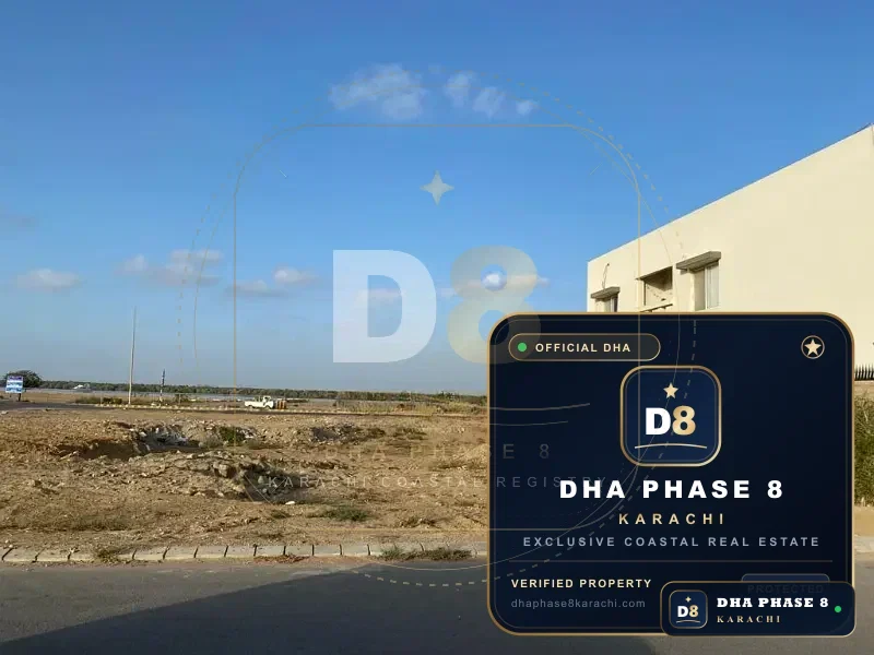 2,000 Sq Yd Residential Plot for Sale in Phase 8, DHA Phase 8 | West Open