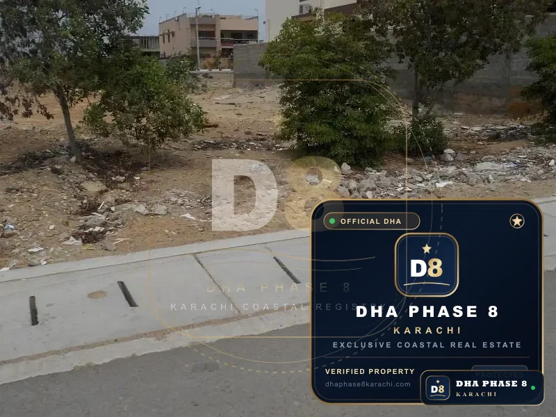 500 Sq Yd Residential Plot for Sale in Zone C, DHA Phase 8