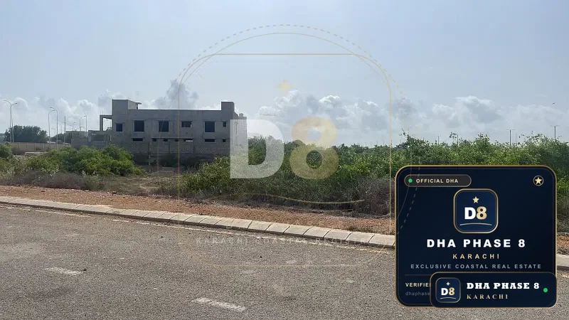 100 Sq Yd Commercial Plot for Sale in Zone B, DHA Phase 8
