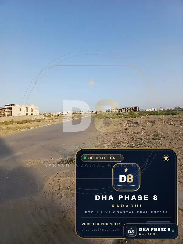 2,000 Sq Yd Residential Plot for Sale in Phase 8, DHA Phase 8