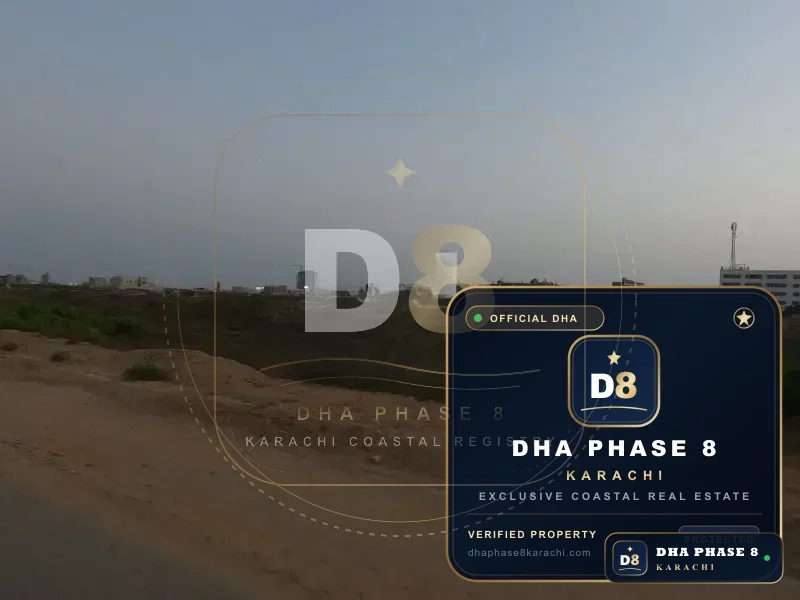 1,000 Sq Yd Residential Plot for Sale in Phase 8, DHA Phase 8