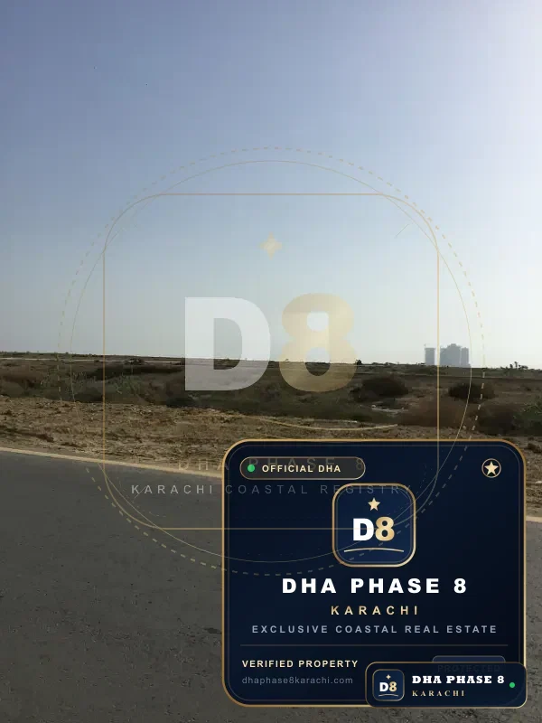 100 Sq Yd Residential Plot for Sale in Phase 8, DHA Phase 8