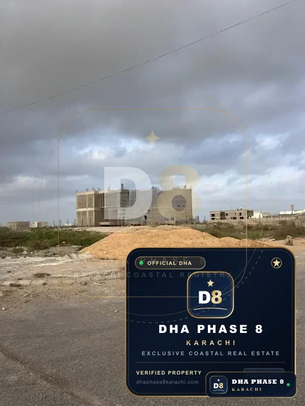 500 Sq Yd Residential Plot for Sale in Zone E, DHA Phase 8