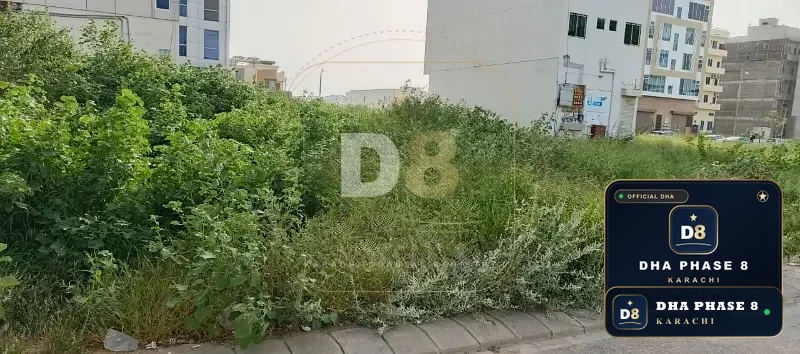 200 Sq Yd Commercial Plot for Sale in Phase 8, DHA Phase 8