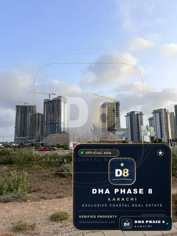 2,000 Sq Yd Residential Plot for Sale in Zone D, DHA Phase 8