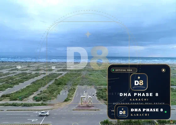 1,000 Sq Yd Residential Plot for Sale in Zone A, DHA Phase 8