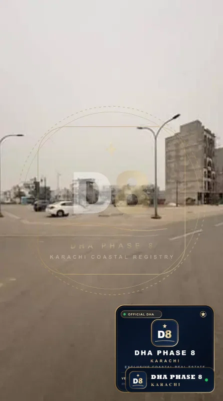 200 Sq Yd Commercial Plot for Sale in Peninsula Commercial, DHA Phase 8