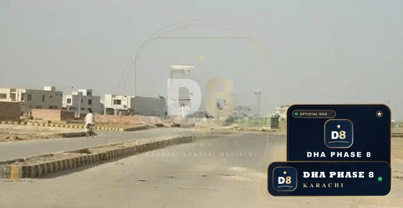 500 Sq Yd Residential Plot for Sale in Zone D, DHA Phase 8 | Brand New