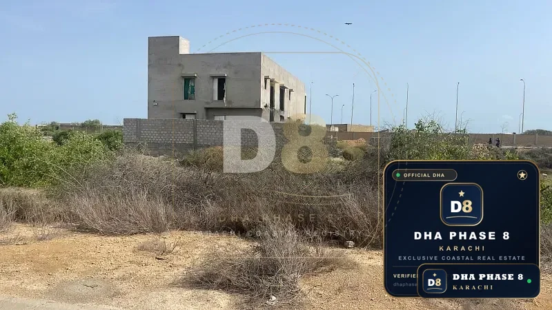 1,500 Sq Yd Residential Plot for Sale in Zone B, DHA Phase 8