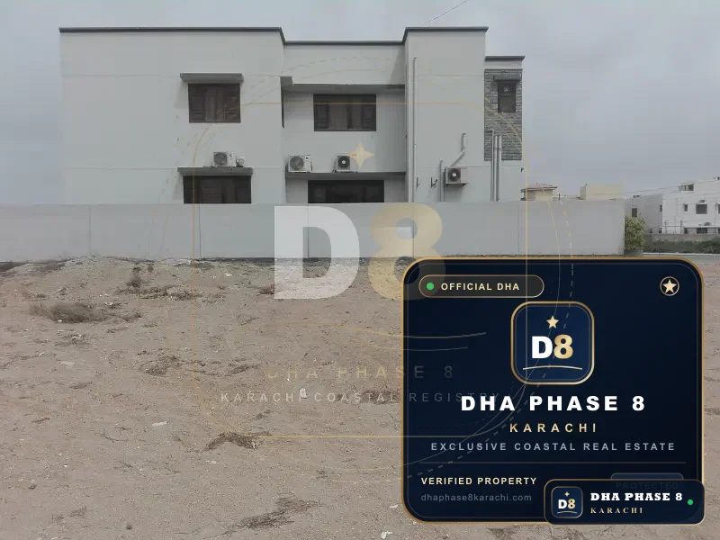 2,000 Sq Yd Residential Plot for Sale in Phase 8, DHA Phase 8