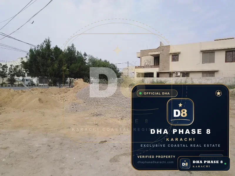2,000 Sq Yd Residential Plot for Sale in Phase 8, DHA Phase 8
