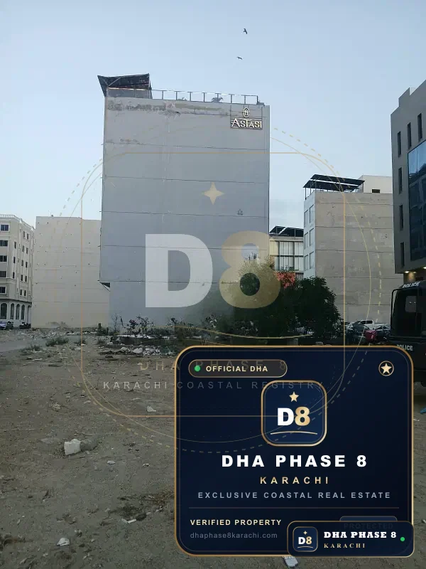 400 Sq Yd Commercial Plot for Sale in Zulfiqar Commercial, DHA Phase 8