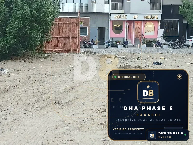 800 Sq Yd Commercial Plot for Sale in Al-Murtaza Commercial, DHA Phase 8