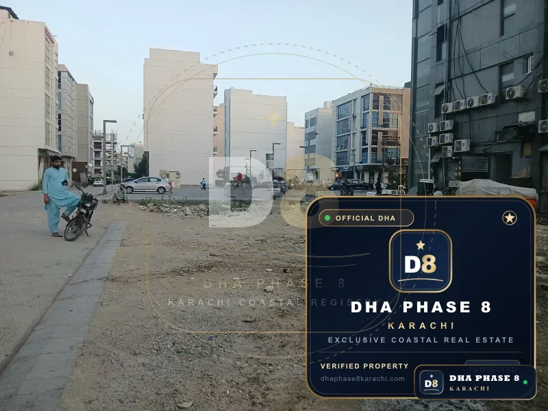 600 Sq Yd Commercial Plot for Sale in Al-Murtaza Commercial, DHA Phase 8