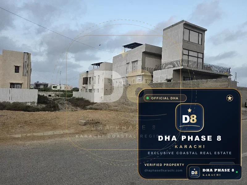 500 Sq Yd Residential Plot for Sale in Phase 8, DHA Phase 8