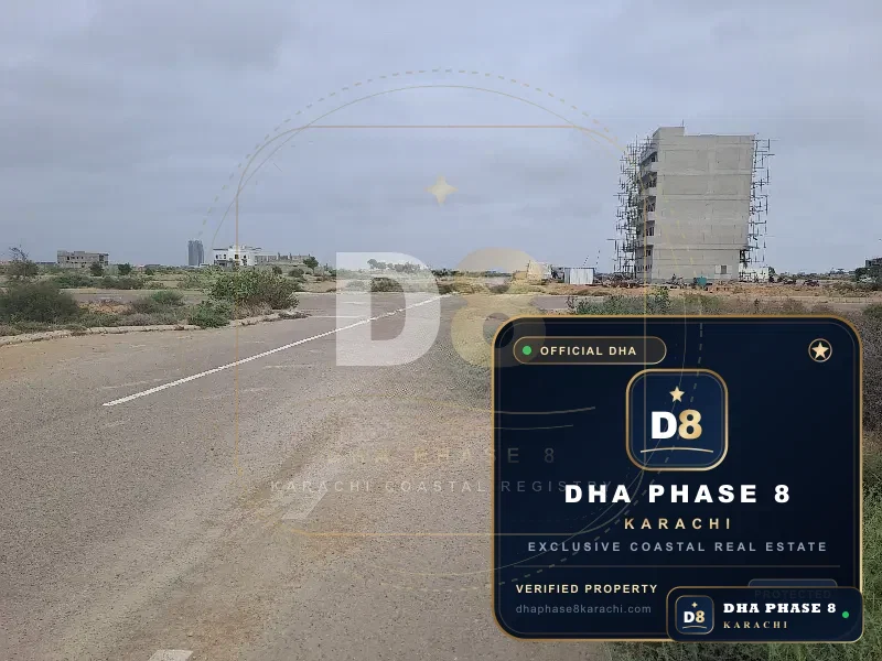 200 Sq Yd Commercial Plot for Sale in Peninsula Commercial, DHA Phase 8