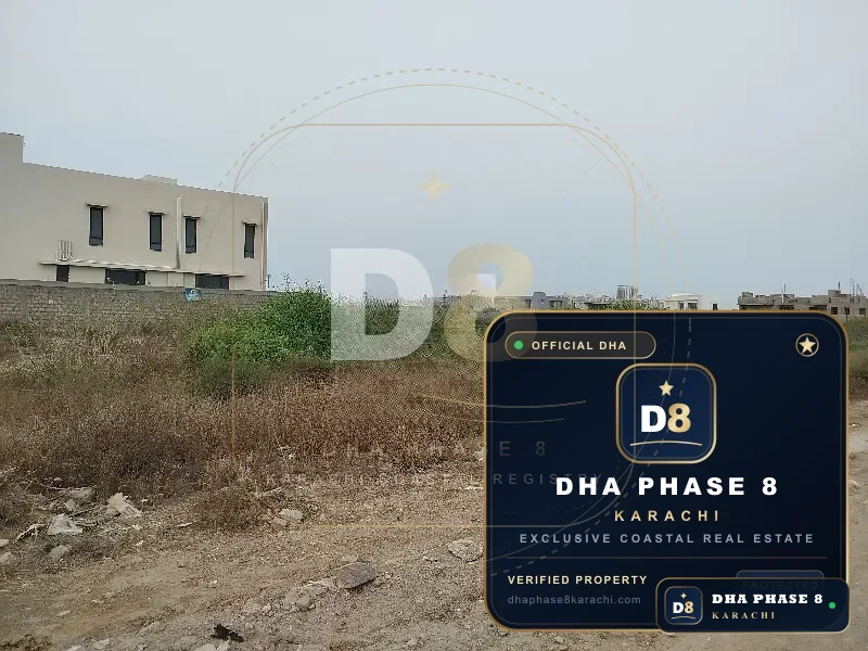 500 Sq Yd Residential Plot for Sale in Zone B, DHA Phase 8