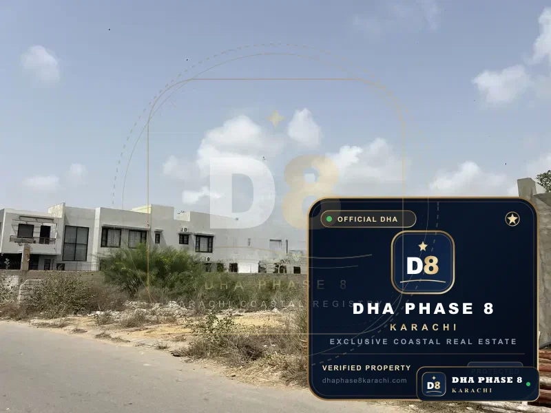 500 Sq Yd Residential Plot for Sale in Zone B, DHA Phase 8