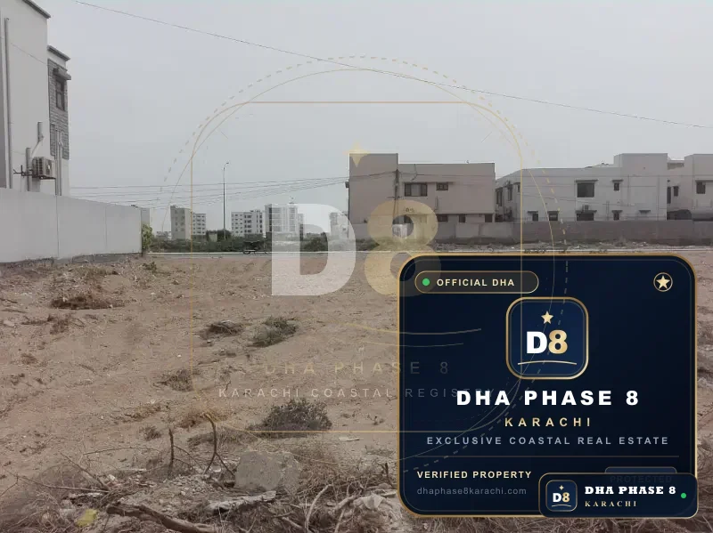 500 Sq Yd Residential Plot for Sale in Zone E, DHA Phase 8