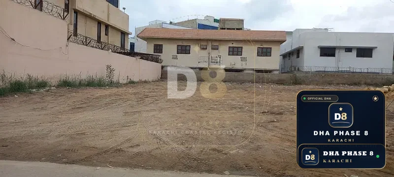 600 Sq Yd Residential Plot for Sale in Phase 8, DHA Phase 8